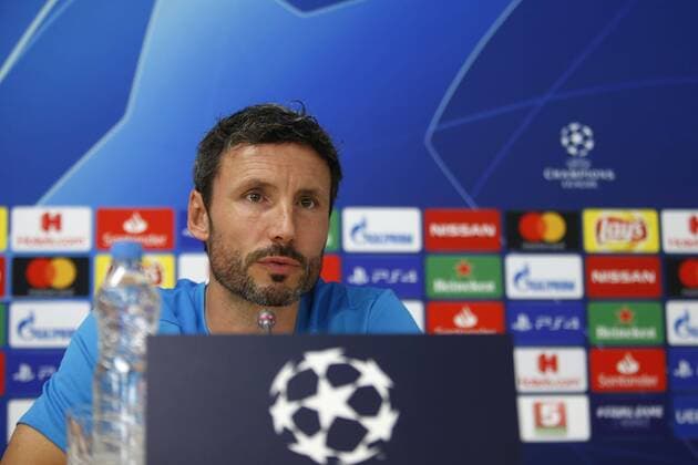 BORISOV , 20-08-2018, Borisov Arena , season 2018 2019, Champions League , training PSV , 1 day before the match FC BATE Borisov - PSV , trainer coach Mark van Bommel Training PSV in Borisov  x2411428x