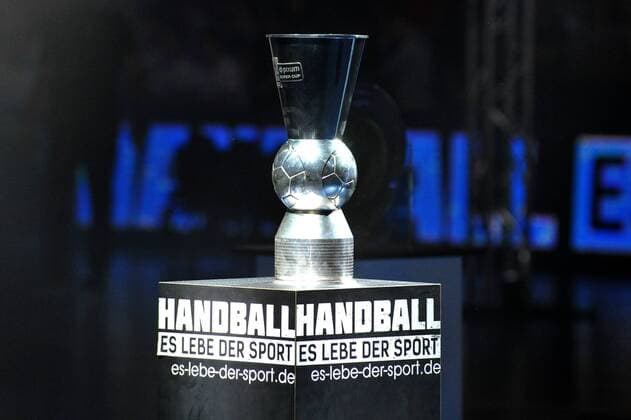 Handball Pixum Super Cup SG Flensburg Handewitt - Rhein-Neckar Löwen am 22.08.2018 im ISS Dome in Düsseldorf Der Pixum Super Cup