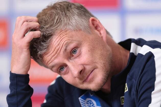 August 22, 2018 - Saint Petersburg, Russia - Pre-match press-conference head coach of FC Molde Ole Gunnar Solskjor, in Saint Petersburg, Russia, on August 22, 2018. Pre-match press-conference head coach of FC Molde Ole Gunnar Solskjor  - ZUMAn230 20180822_zaa_n230_267 Copyright: xAnatolijxMedvedx