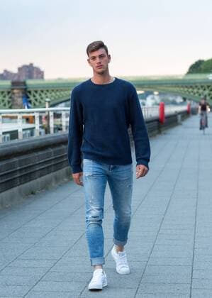 Tennis Profi MAXIMILIAN MARTERER (GER) am Thames River,London,England. Copyright: xJuergenxHasenkopfx