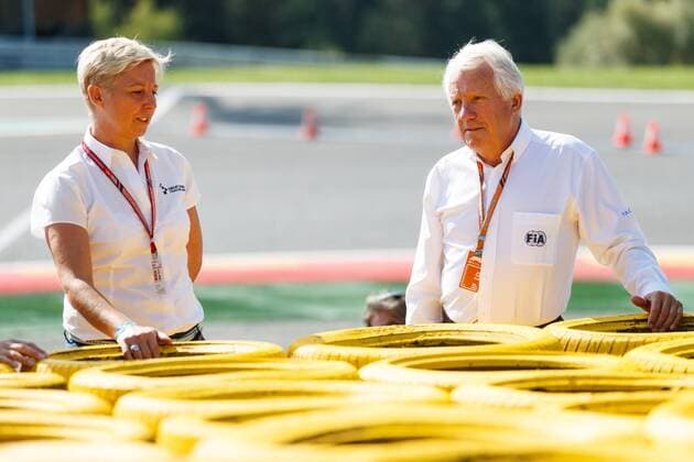Charlie Whiting inspiziert die Streckenneuerungen, Grosser Preis von Belgien 2018, Motorsport, Formel 1, 23.07.2018, Grosser Preis von Belgien 2018, Motorsport, Formel 1, 23.07.2018 Copyright: xEIBNER AlexanderxNeisx EP_ANS
