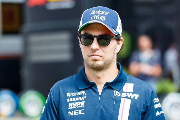 Sergio Perez (Sahara Force India F1 Team), Grosser Preis von Belgien 2018, Motorsport, Formel 1, 23.07.2018, Grosser Preis von Belgien 2018, Motorsport, Formel 1, 23.07.2018 Spa Franchorchamps Copyright: xEIBNER AlexanderxNeisx EP_ANS