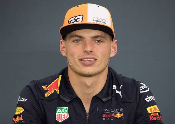 Red Bull s Dutch driver Max Verstappen pictured during a press conference PK Pressekonferenz part of preparations ahead of the Spa-Francorchamps Formula One Grand Prix of Belgium race, in Spa-Francorchamps, Thursday 23 August 2018. BENOITxDOPPAGNE  x05411518x