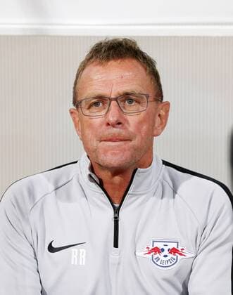 Luhansk - RB Leipzig Fussball Euro League Quali Saporoschje Ukraine, 23.08.2018, Slawutytsch-Arena, Fussball, Qualifikation zur UEFA Europa League, Playoff - HIN , FK Sorja Luhansk (UKR) vs. RB Leipzig (GER) 0:0 , Im Bild: Cheftrainer Ralf Rangnick (RB Leipzig) ,