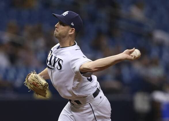 Sport Bilder des Tages August 23, 2018 - St. Petersburg, Florida, U.S. - CHRIS URSO Times.Tampa Bay Rays relief pitcher Adam Kolarek (56) delivers a pitch in the seventh inning against the Kansas City Royals Thursday, Aug. 23, 2018 in St. Petersburg. Florida News - August 23, 2018 - ZUMAs70_ 85099782st Copyright: xChrisxUrsox