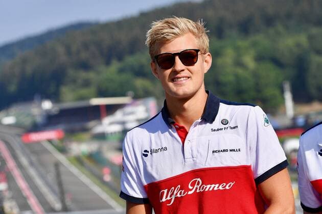 Marcus Ericsson, Alfa Romeo Sauber, F1 Team, formula 1 GP, Belgien in Spa, 24.08.2018 Photo:mspb Jerry Andre Marcus Ericsson, formula 1 GP, Belgien 2018