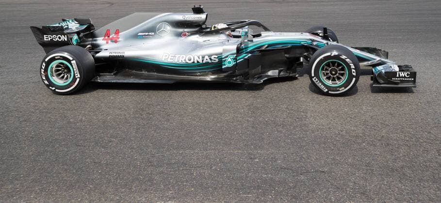 Mercedes British driver Lewis Hamilton pictured during the free test ahead of the Spa-Francorchamps Formula One Grand Prix of Belgium race, in Spa-Francorchamps, Friday 24 August 2018. BENOITxDOPPAGNE x05412054x