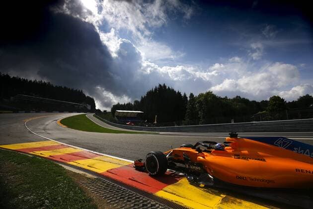 Motorsports: FIA Formula One World Championship WM Weltmeisterschaft 2018, Grand Prix of Belgium, 47 Lando Norris (GBR, McLaren F1 Team), Spa-Francorchamps Belgium