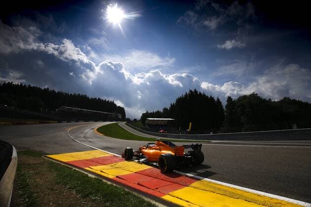 Motorsports: FIA Formula One World Championship WM Weltmeisterschaft 2018, Grand Prix of Belgium, 2 Stoffel Vandoorne (BEL, McLaren F1 Team), Spa-Francorchamps Belgium
