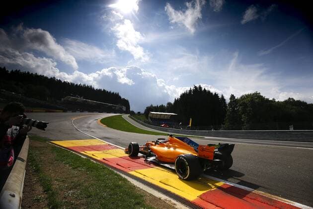 Motorsports: FIA Formula One World Championship WM Weltmeisterschaft 2018, Grand Prix of Belgium, 47 Lando Norris (GBR, McLaren F1 Team), Spa-Francorchamps Belgium