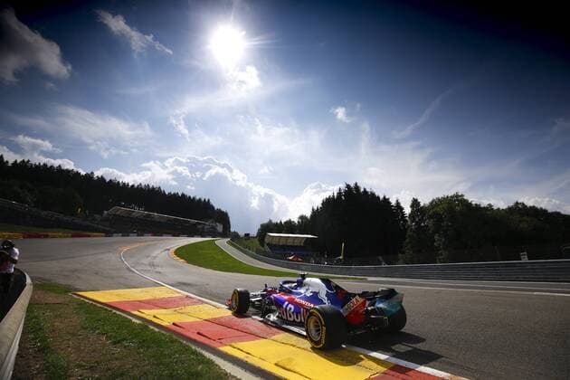 Motorsports: FIA Formula One World Championship WM Weltmeisterschaft 2018, Grand Prix of Belgium, 10 Pierre Gasly (FRA, Red Bull Toro Rosso Honda), Spa-Francorchamps Belgium