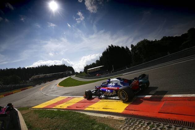 Motorsports: FIA Formula One World Championship WM Weltmeisterschaft 2018, Grand Prix of Belgium, 28 Brendon Hartley (NZL, Red Bull Toro Rosso Honda), Spa-Francorchamps Belgium
