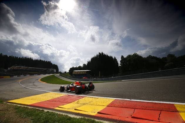 Motorsports: FIA Formula One World Championship WM Weltmeisterschaft 2018, Grand Prix of Belgium, 3 Daniel Ricciardo (AUS, Aston Martin Red Bull Racing), Spa-Francorchamps Belgium