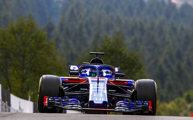 Motorsports: FIA Formula One World Championship WM Weltmeisterschaft 2018, Grand Prix of Belgium, 28 Brendon Hartley (NZL, Red Bull Toro Rosso Honda), Spa-Francorchamps Belgium