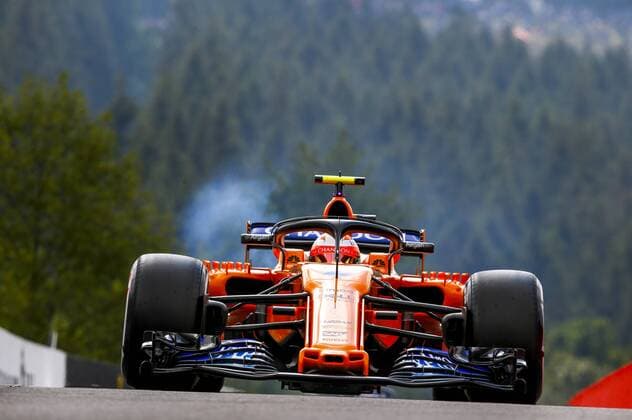 Motorsports: FIA Formula One World Championship WM Weltmeisterschaft 2018, Grand Prix of Belgium, 2 Stoffel Vandoorne (BEL, McLaren F1 Team), Spa-Francorchamps Belgium