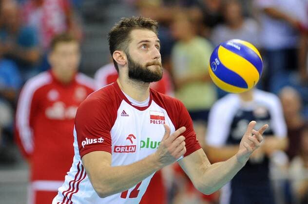 2018.08.24 Krakow Siatkowka mezczyzn , XVI Memorial Huberta Jerzego Wagnera Krakow 2018 Polska - Kanada N z Grzegorz Lomacz Foto Krzysztof Porebski PressFocus 2018.08.24 Krakow Volleyball , 16th Wagner Memorial Polska - Kanada Grzegorz Lomacz Credit: Krzysztof Porebski PressFocus NEWSPIX.PL --- Newspix.pl  20180824PF_KP052