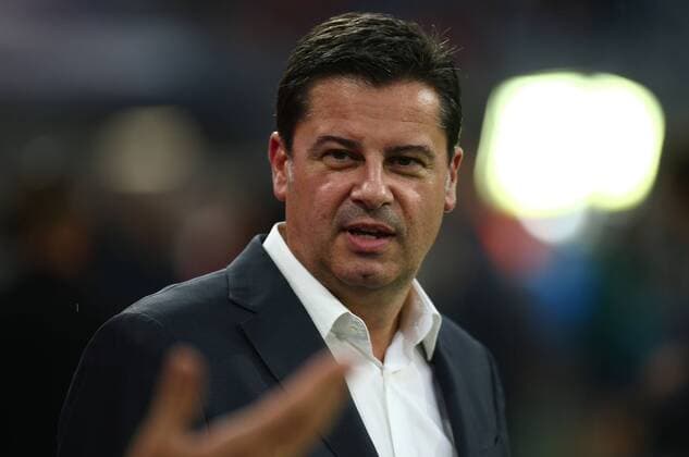 24.08.2018, xkvx, Fussball 1. Bundesliga, FC Bayern Muenchen - TSG 1899 Hoffenheim emspor, v.l. Christian Seifert (Vorsitzender der DFL-Geschaeftsfuehrung Deutsche Fussball Liga ) (DFL DFB REGULATIONS PROHIBIT ANY USE OF PHOTOGRAPHS as IMAGE SEQUENCES and or QUASI-VIDEO) Muenchen