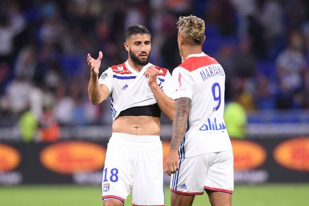 18 NABIL FEKIR (OL) - JOIE FOOTBALL : Lyon vs Strasbourg - Ligue 1 Conforama - 24 08 2018 FEP Panoramic 