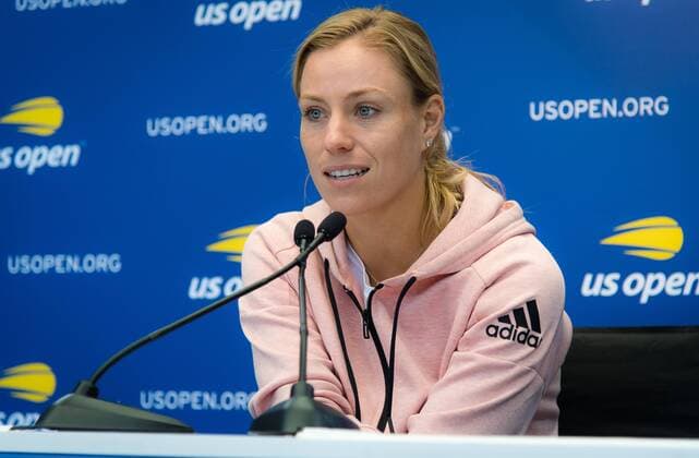August 24, 2018 - Angelique Kerber of Germany during Media Day at the 2018 US Open Grand Slam tennis tournament. New York, USA. August 24th 2018. 2018 US Open - 24 Aug - ZUMAa181 20180824_zaa_a181_153 Copyright: xAFP7x