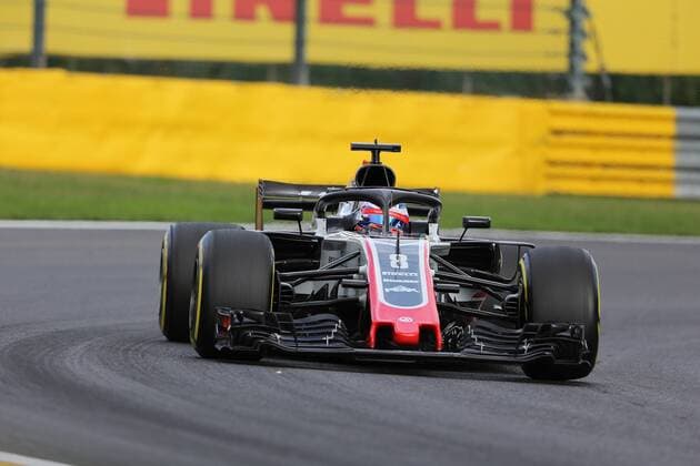 Romain Grosjean, Haas, F1 Team, formula 1 GP, Belgien in Spa, 24.08.2018 Photo:mspb Jean Petin Romain Grosjean, formula 1 GP, Belgien 2018