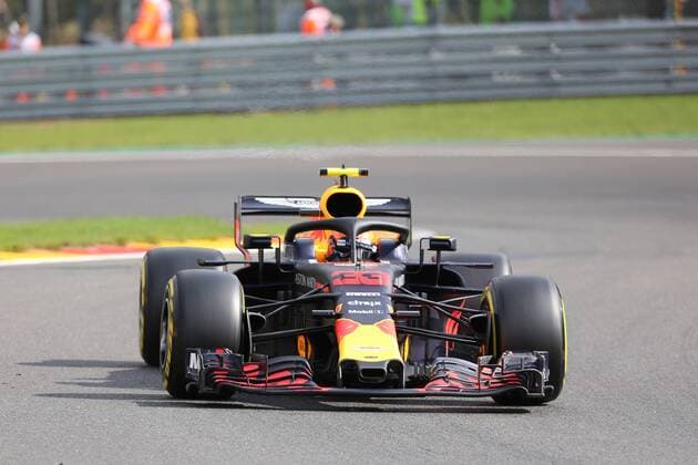 Max Verstappen, Red Bull Racing, formula 1 GP, Belgien in Spa, 24.08.2018 Photo:mspb Jean Petin Max Verstappen, formula 1 GP, Belgien 2018