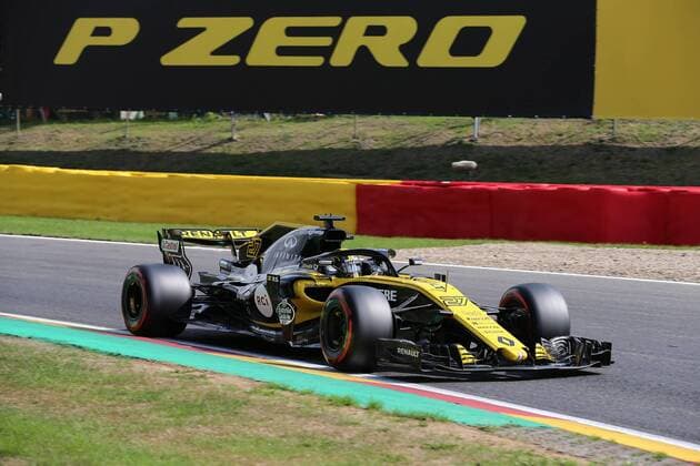 Nico Huelkenberg, Renault F1 Team, formula 1 GP, Belgien in Spa, 24.08.2018 Photo:mspb Jean Petin Nico Huelkenberg, formula 1 GP, Belgien 2018