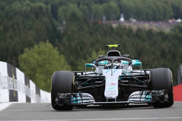 Valtteri Bottas; Mercedes Grand Prix, formula 1 GP, Belgien in Spa, 24.08.2018 Photo:mspb Jean Petin Valtteri Bottas; Formel 1 GP, Belgien 2018