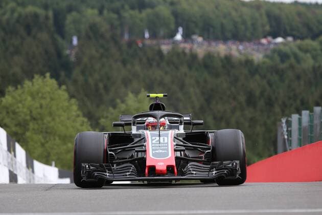 Kevin Magnussen, Haas, F1 Team, formula 1 GP, Belgien in Spa, 24.08.2018 Photo:mspb Jean Petin Kevin Magnussen, formula 1 GP, Belgien 2018