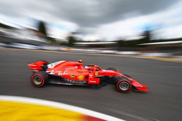 xekx 24.08.- 26.08.2018, FIA Formula 1 Championship, Grosser Preis von Belgien 2018, Grand Prix Belgien, GP Belgian Im Bild: Kimi Raikkonen (FIN 7), Scuderia Ferrari Spa Francochamps Belgien