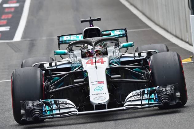 xekx 24.08.- 26.08.2018, FIA Formula 1 Championship, Grosser Preis von Belgien 2018, Grand Prix Belgien, GP Belgian Im Bild: Lewis Hamilton (GBR 44), Mercedes AMG Petronas Motorsport Spa Francochamps Belgien