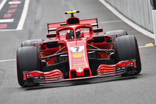 xekx 24.08.- 26.08.2018, FIA Formula 1 Championship, Grosser Preis von Belgien 2018, Grand Prix Belgien, GP Belgian Im Bild: Kimi Raikkonen (FIN 7), Scuderia Ferrari Spa Francochamps Belgien