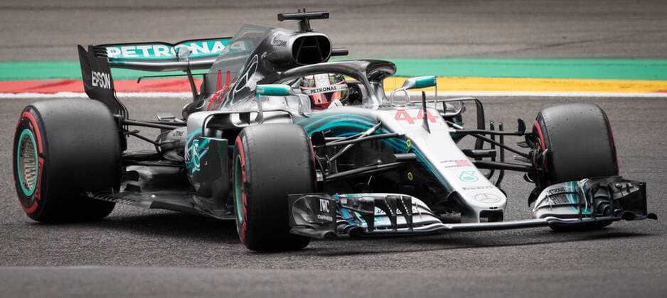 Mercedes British driver Lewis Hamilton pictured during the qualifications ahead of the Spa-Francorchamps Formula One Grand Prix of Belgium race, in Spa-Francorchamps, Saturday 25 August 2018. BENOITxDOPPAGNE  x05413376x