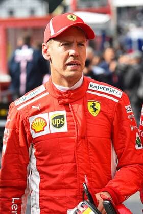 xekx 24.08.- 26.08.2018, FIA Formula 1 Championship, Grosser Preis von Belgien 2018, Grand Prix Belgien, GP Belgian Im Bild: 2. Startplatz, Sebastian Vettel (GER 5), Scuderia Ferrari Spa Francochamps Belgien
