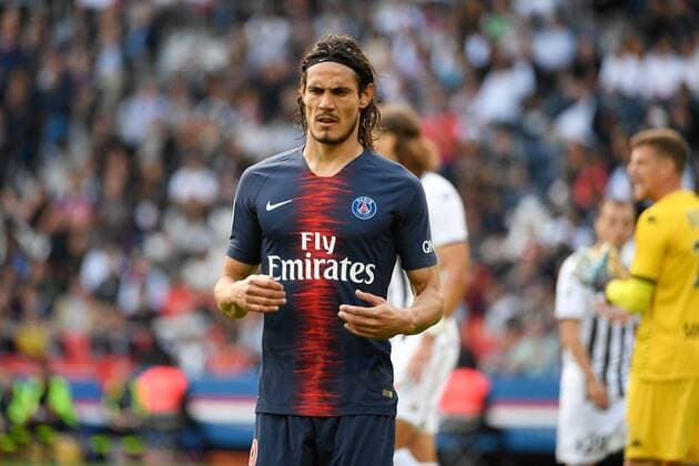 09 Edinson CAVANI (psg) FOOTBALL : Paris SG vs Angers - Ligue 1 Conforama - 25 08 2018 FEP Panoramic 