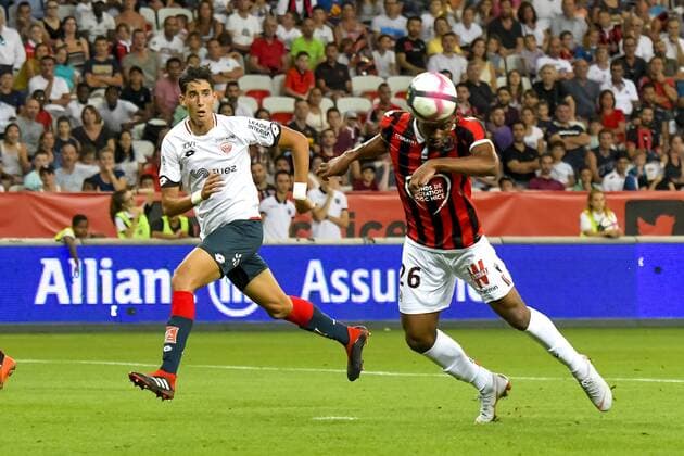 Myziane Maolida (OGC Nice) FOOTBALL : OGC Nice vs Dijon - Ligue 1 Conforama - Nice - 25 08 2018 NorbertScanella Panoramic 