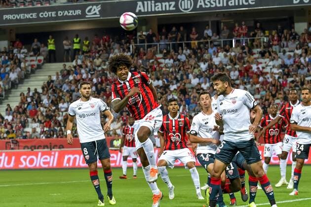 Dante (OGC Nice) FOOTBALL : OGC Nice vs Dijon - Ligue 1 Conforama - Nice - 25 08 2018 NorbertScanella Panoramic 