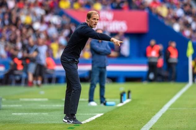 Sport Bilder des Tages Thomas Tuchel ( entraineur PSG ) FOOTBALL : Paris Saint Germain vs Angers SCO - Ligue 1 - Paris - 25 08 2018 FedericoPestellini Panoramic 