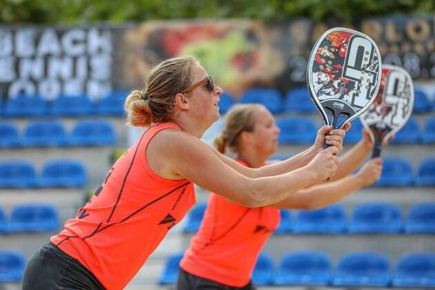 Ria Doernemann GER und Margarete Pelster GER, 2. ITF Beach Tennis Open Saarlouis 2018, Saarlouis, 25.08.2018,