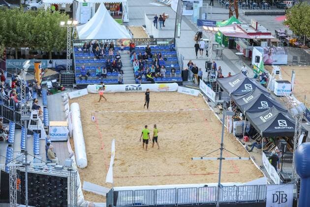 Beach Tennis Open Saarlouis am Kleinen Markt, Deutsche Meisterschaften Beach-Tennis, Saalouis, 25.08.2018,