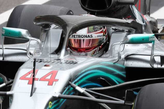 Mercedes British driver Lewis Hamilton pictured in action during the Spa-Francorchamps Formula One Grand Prix of Belgium race, in Spa-Francorchamps, Sunday 26 August 2018. BENOITxDOPPAGNE  x05414224x