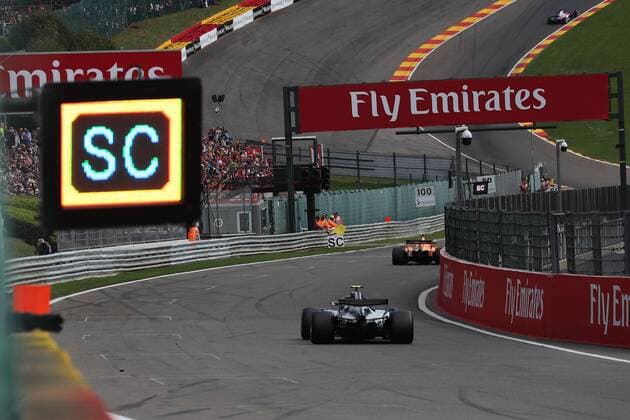 Photo4 LaPresse 26 08 2018 Spa - Francorchamps, Belgium Grand Prix Formula One Belgium 2018 In the pic: Valtteri Bottas (FIN) Mercedes AMG F1 W09  Copyright: xPhoto4 LaPressex