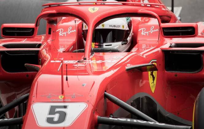 Ferrari s German driver Sebastian Vettel pictured during the Spa-Francorchamps Formula One Grand Prix of Belgium race, in Spa-Francorchamps, Sunday 26 August 2018. BENOITxDOPPAGNE  x05414449x