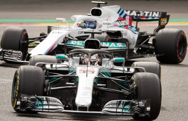 Mercedes British driver Lewis Hamilton pictured during the Spa-Francorchamps Formula One Grand Prix of Belgium race, in Spa-Francorchamps, Sunday 26 August 2018. BENOITxDOPPAGNE x05414458x
