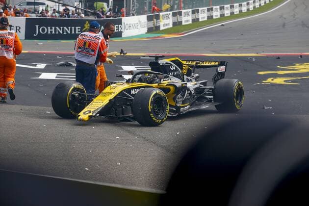Motorsports: FIA Formula One World Championship WM Weltmeisterschaft 2018, Grand Prix of Belgium, 27 Nico Hulkenberg (GER, Renault Formula One Team), Spa-Francorchamps Belgium