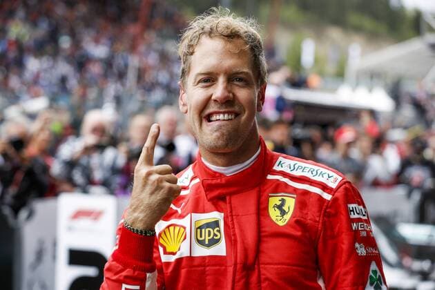 Sport Themen der Woche KW34 Motorsports: FIA Formula One World Championship WM Weltmeisterschaft 2018, Grand Prix of Belgium, 5 Sebastian Vettel (GER, Scuderia Ferrari), Spa-Francorchamps Belgium