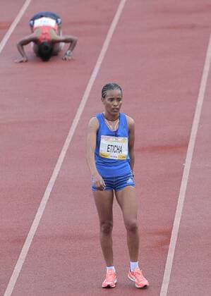 The Kenyan athlete Fantu Eticha Jimma wins the second place in the international race in the women category of the Mexico City Marathon Telcel 2018 with a route of 42 kilometers, starting in the Zócalo and ending at the University Olympic Center of the City of Mexico, Mexico, on 26 August 2018. Marathon of the City of Mexico Telcel 2018 !ACHTUNG: NUR REDAKTIONELLE NUTZUNG!  Copyright: xMarioxGuzmánx MEX01 20180826-636709118358958953