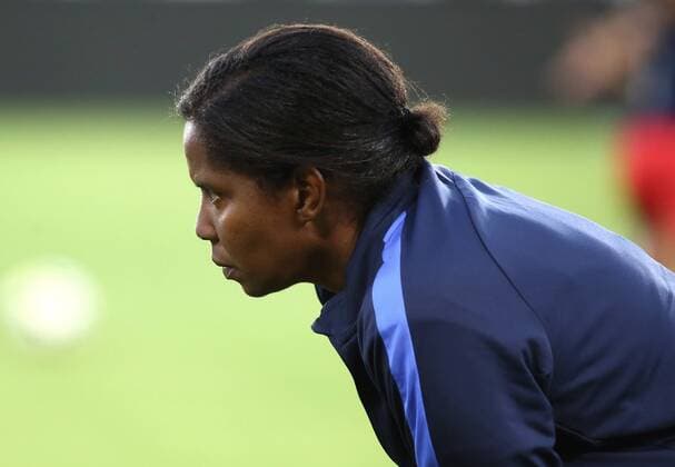 August 25, 2018 - Washington, District of Colombia, USA - Washington, DC. - Saturday, August 25, 2018: The Portland Thorns defeated the Washington Spirit 1-0 in a NWSL match at Audi Field. Brianna Scurry - ZUMAt139 20180825_zaa_t139_176 Copyright: xTonyxQuinnx