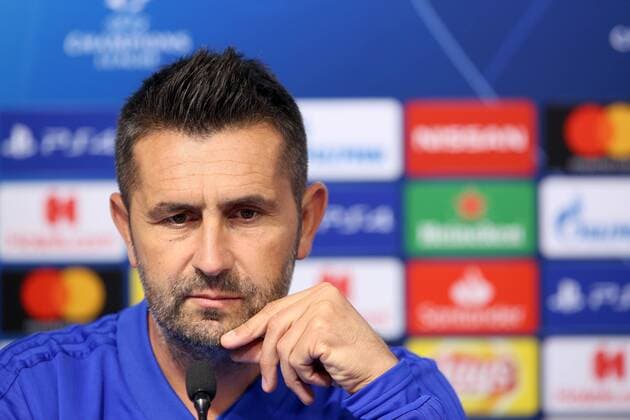 GNK Dinamo press conference PK Pressekonferenz - Zagreb, Croatia 27.08.2018., Zagreb, Croatia - GNK Dinamo conference ahead of tomorrow s match of 4th UEFA Champions League with BSC Young Boys . Coach Nenad Bjelica.  LukaxStanzl PIXSELL