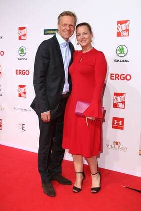 Christian Blunck und seine Ehefrau Jenny Falckenberg-Blunck bei der Verleihung vom Bild Award am 27.08.2018 in Hamburg Sportbild Award 2018 Verleihung in Hamburg