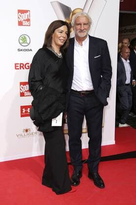 Rudi Völler mit Ehefrau Sabrina Völler bei der Verleihung des 16. Bild Award 2018 in der Fischauktionshalle. Hamburg, 27.08.2018